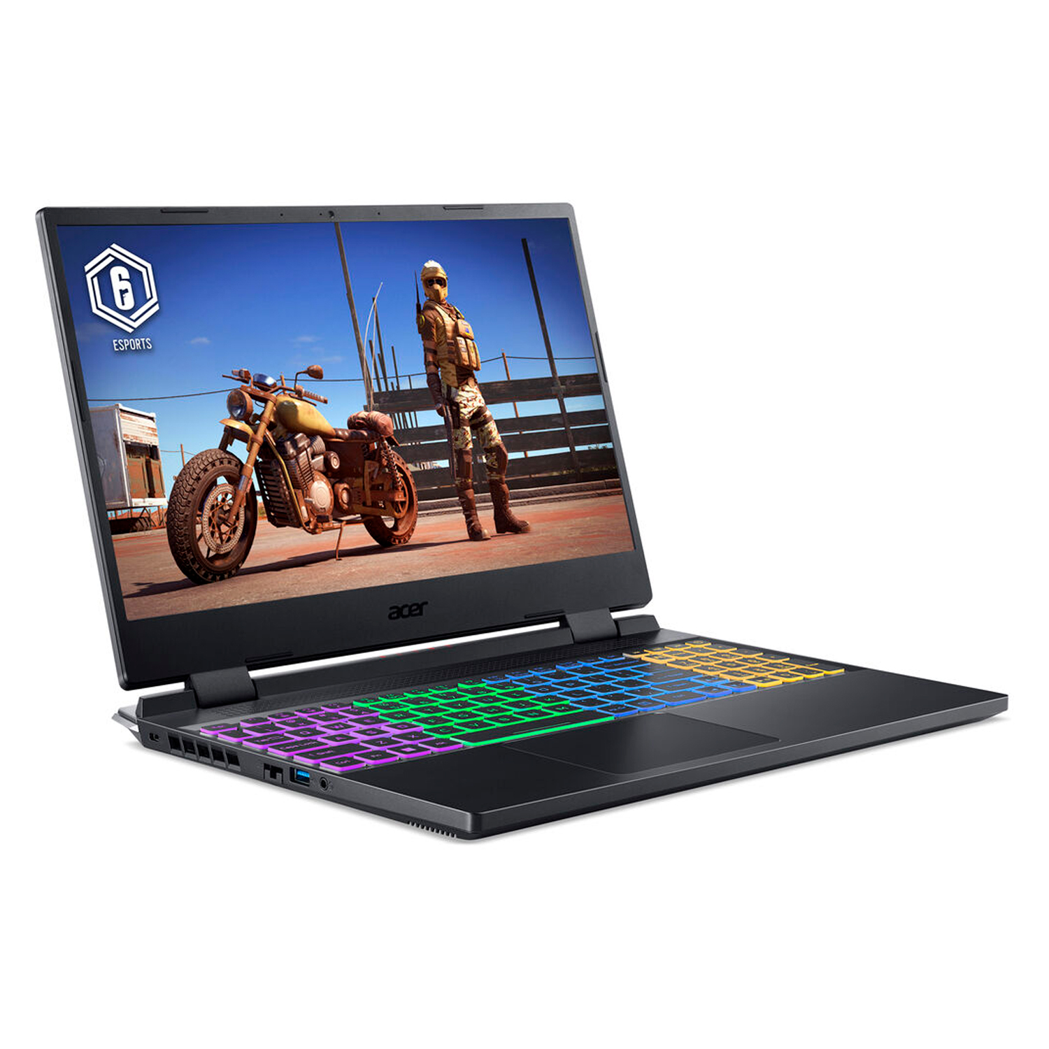 Notebook Gamer Acer Nitro 5 AN515-58-73RS 15.6" Intel Core i7-12650H 512GB SSD 16GB RAM NVIDIA GeForce RTX 4050 6GB - Preto