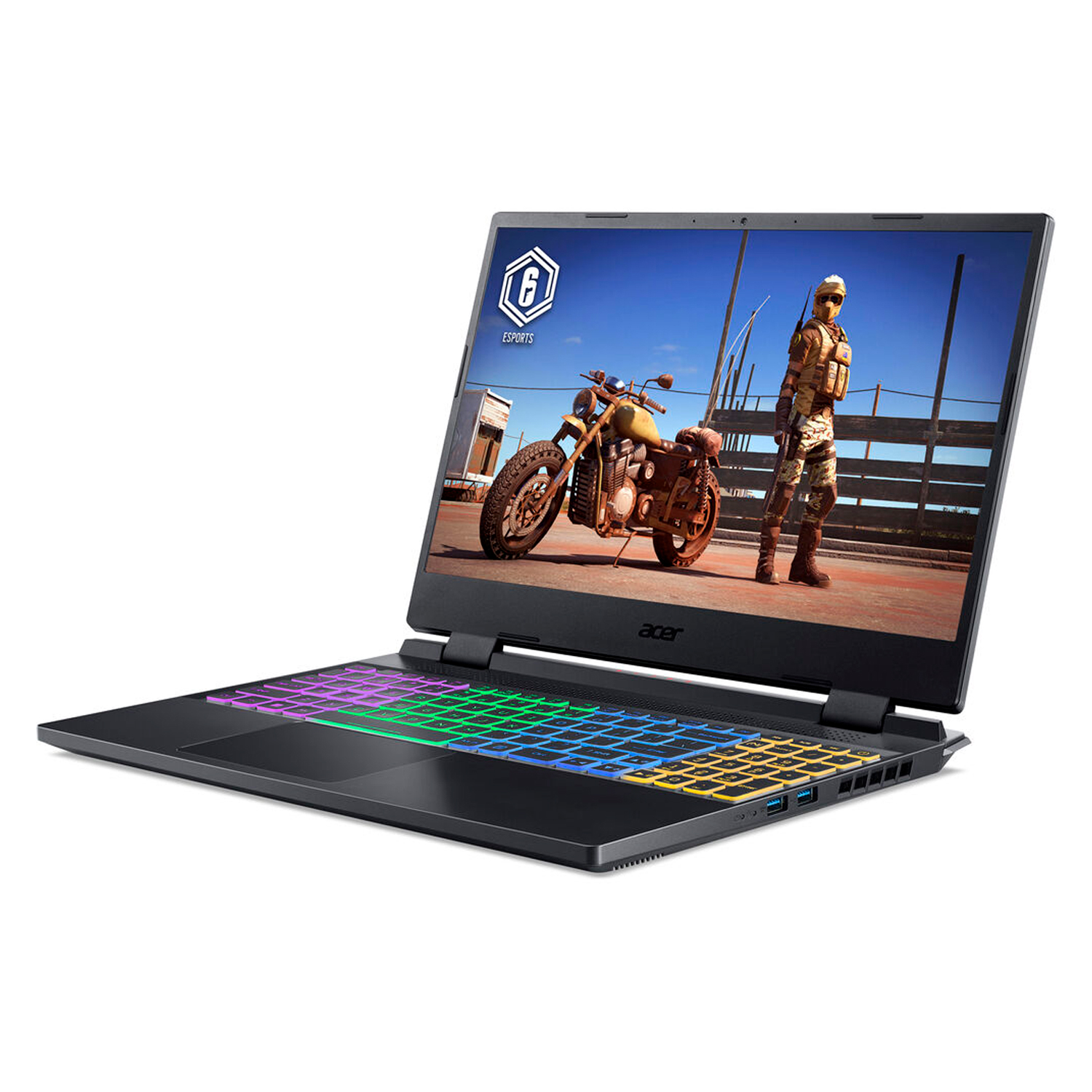 Notebook Gamer Acer Nitro 5 AN515-58-73RS 15.6" Intel Core i7-12650H 512GB SSD 16GB RAM NVIDIA GeForce RTX 4050 6GB - Preto