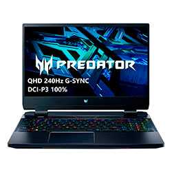 Notebook Gamer Acer Predator Helios 300 PH315-55-795C 15.6" Intel Core i7 12700H 1TB SSD / 16GB de RAM / NVIDIA GeForce RTX3070TI 8GB - Preto
