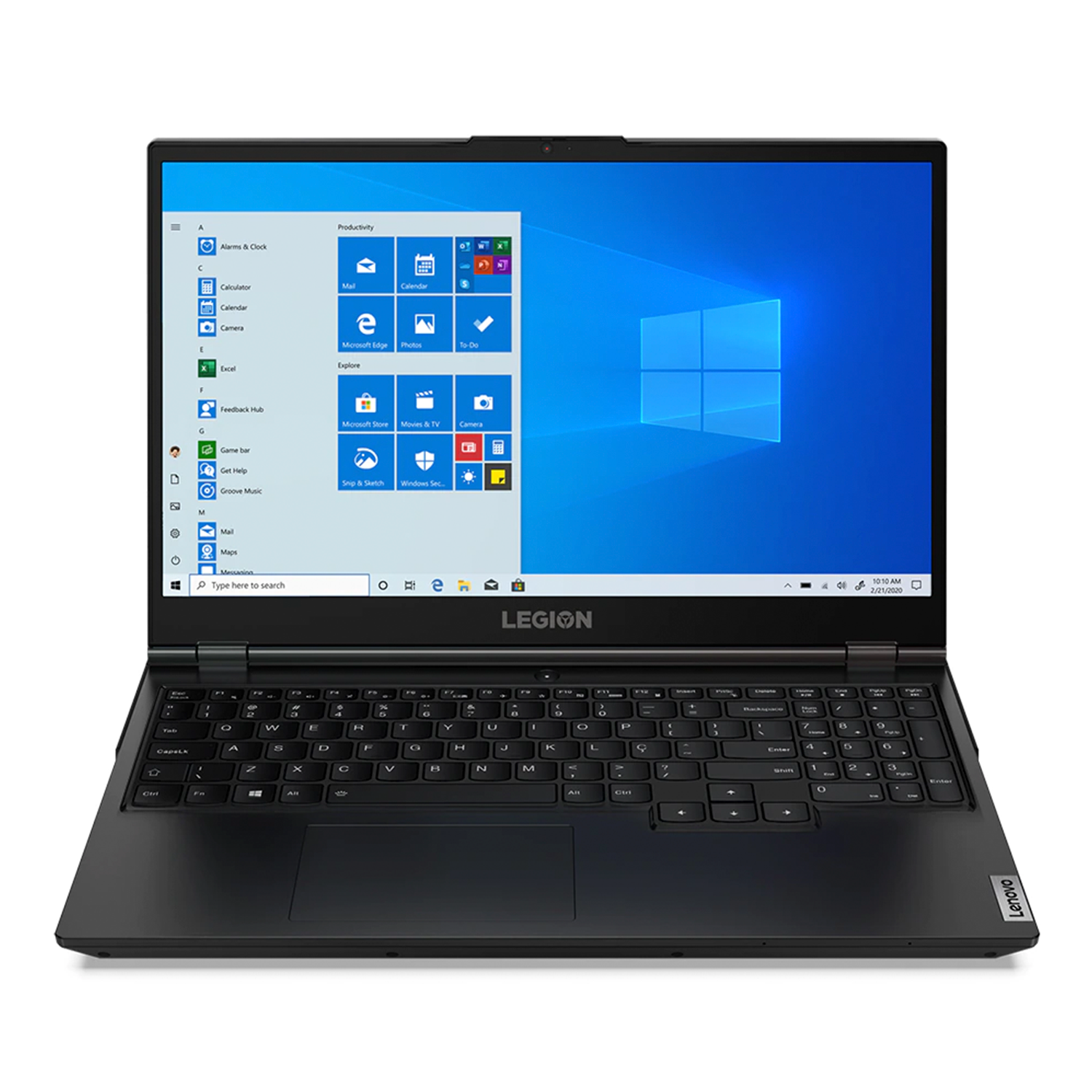 Notebook Gamer Lenovo 15IMH05 15.6" Intel Core i7-10750H 512GB SSD 8GB RAM NVIDIA GeForce GTX 1650 4GB - Preto