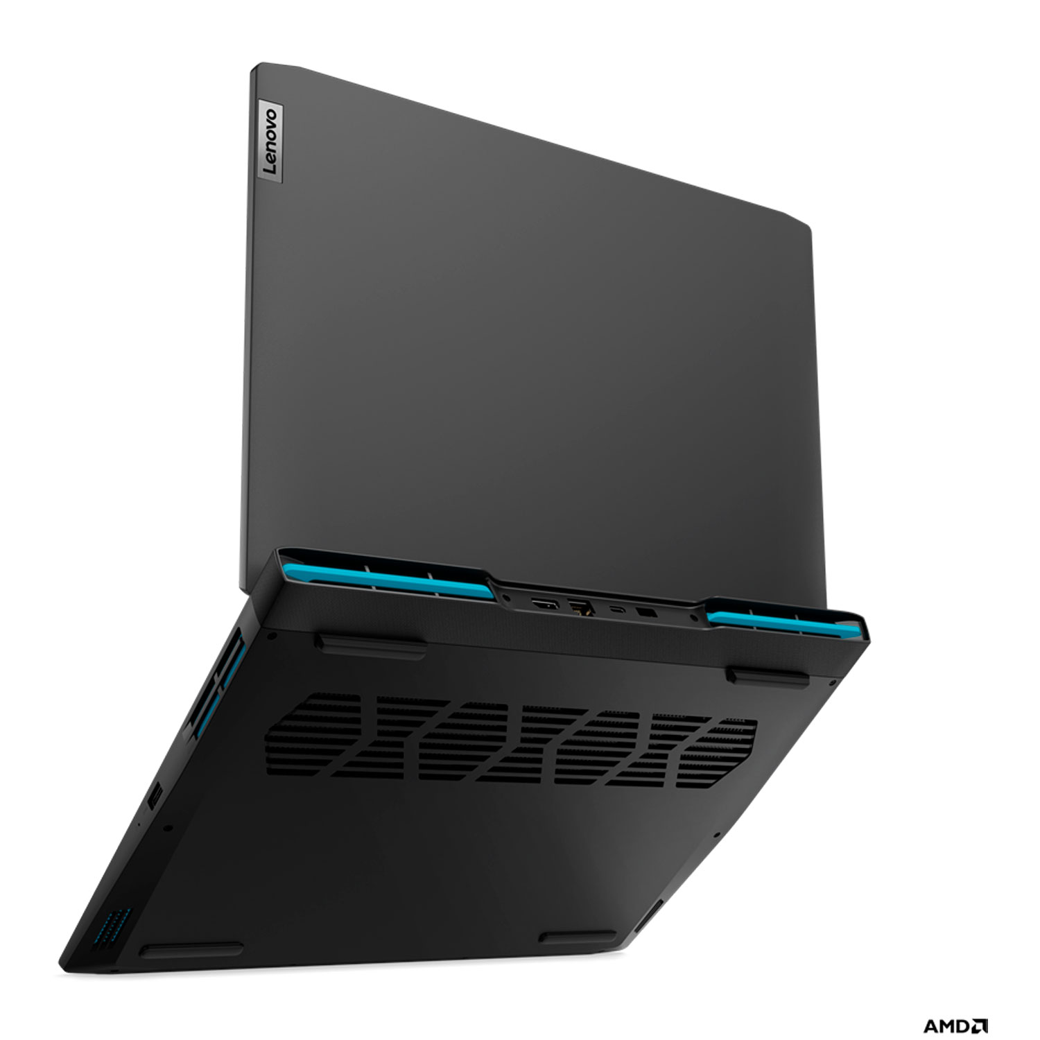 Notebook Gamer Lenovo IdeaPad 3 82SB00SLUS 15.6" AMD Ryzen 7535HS 512GB SSD 8GB RAM NVIDIA GeForce RTX 2050 4GB - Cinza