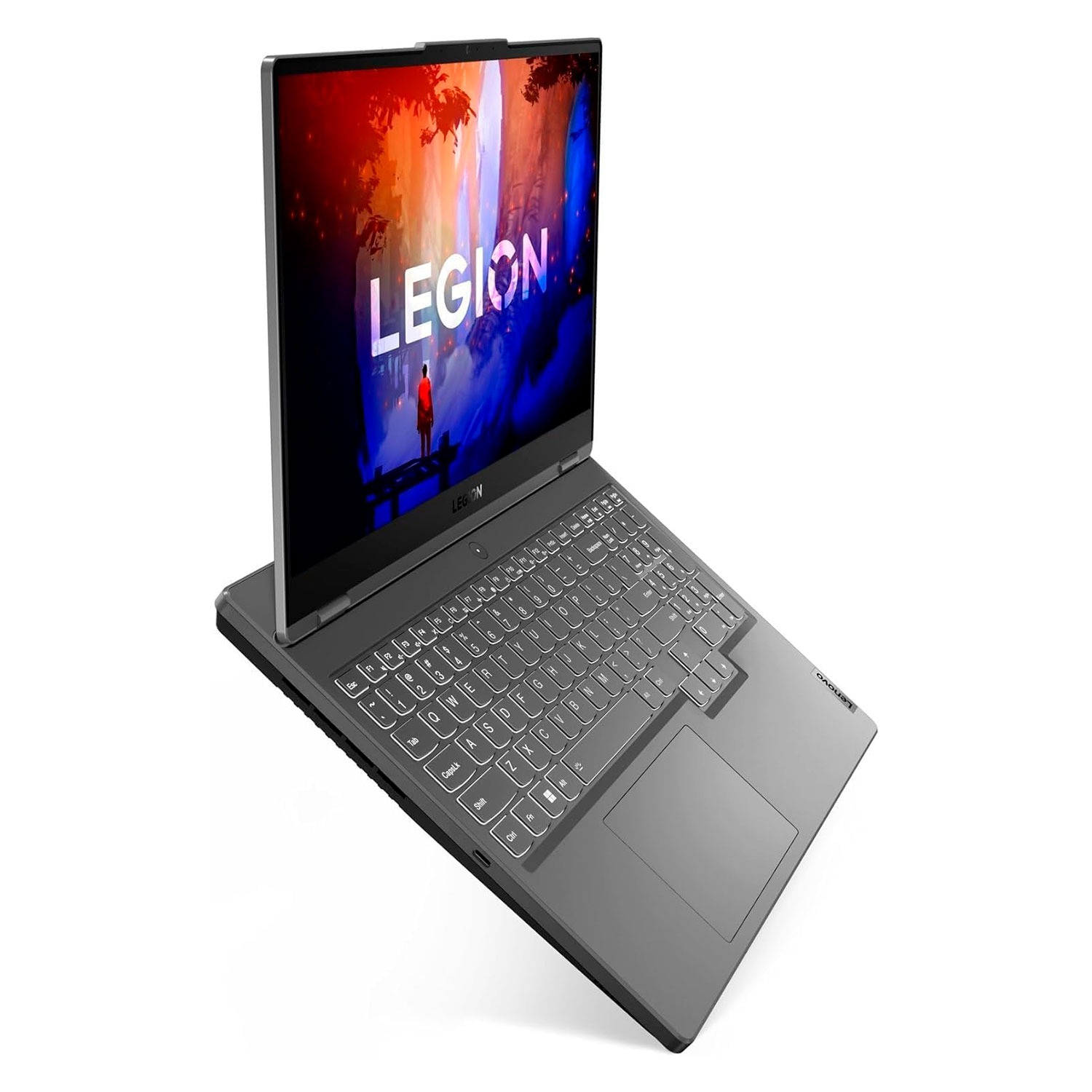 Notebook Gamer Lenovo Legion 5 83EF0002US 15.6" AMD Ryzen 7 7735HS 512GB SSD 16GB RAM NVIDIA GeForce RTX 4060 8GB - Preto