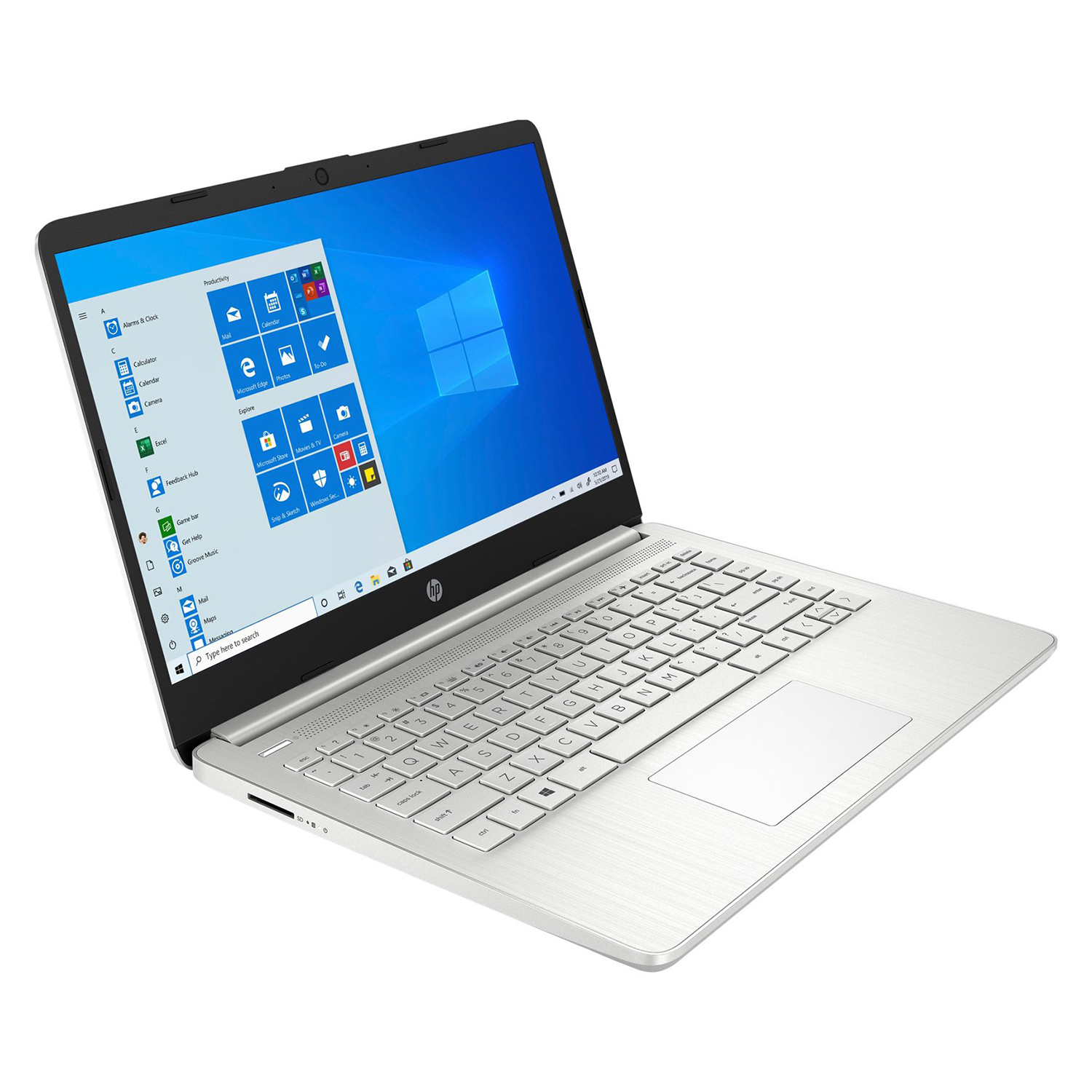 Notebook HP 14-DQ2032WM 14" Intel Core I3-1115 128GB SSD 4GB RAM - Prata