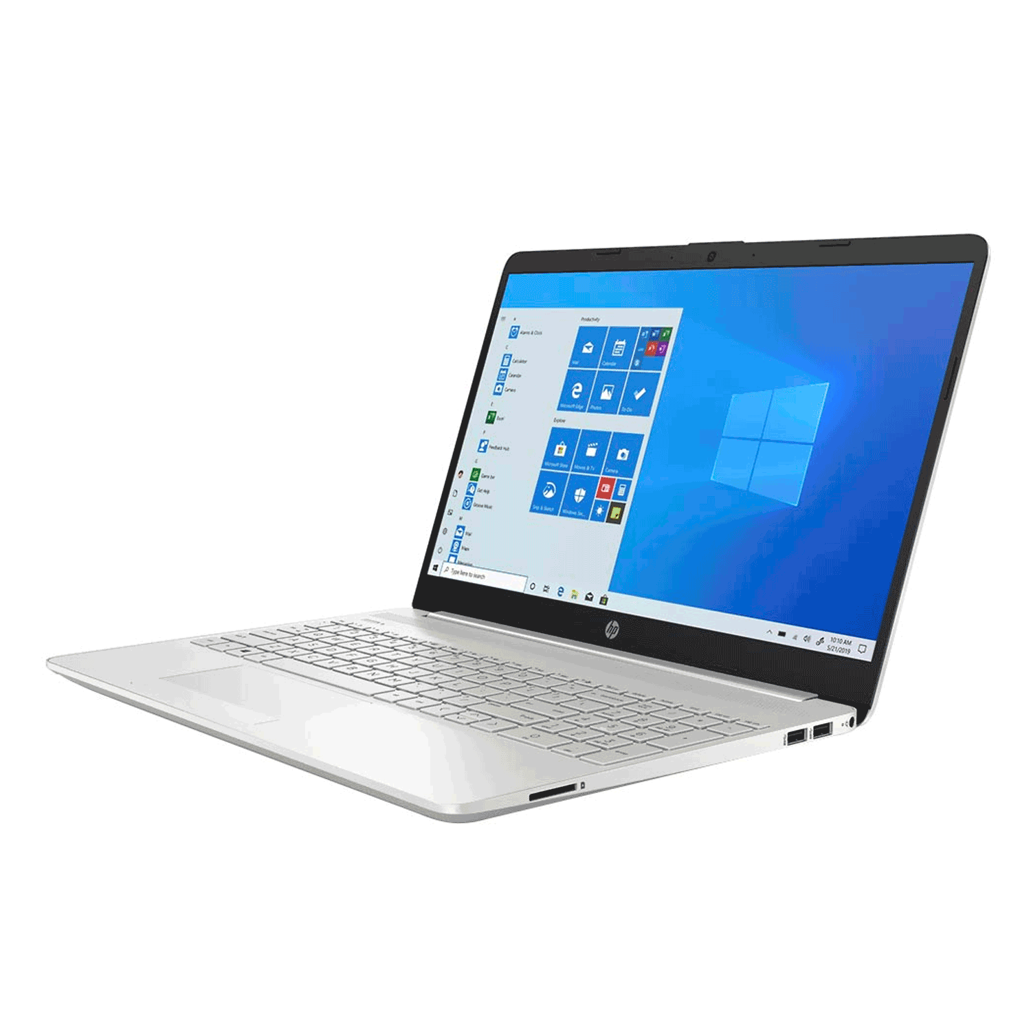 Notebook HP 15-DW1084LA 15.6" Intel Core I7-10510U 512GB SSD 8GB RAM - Prata