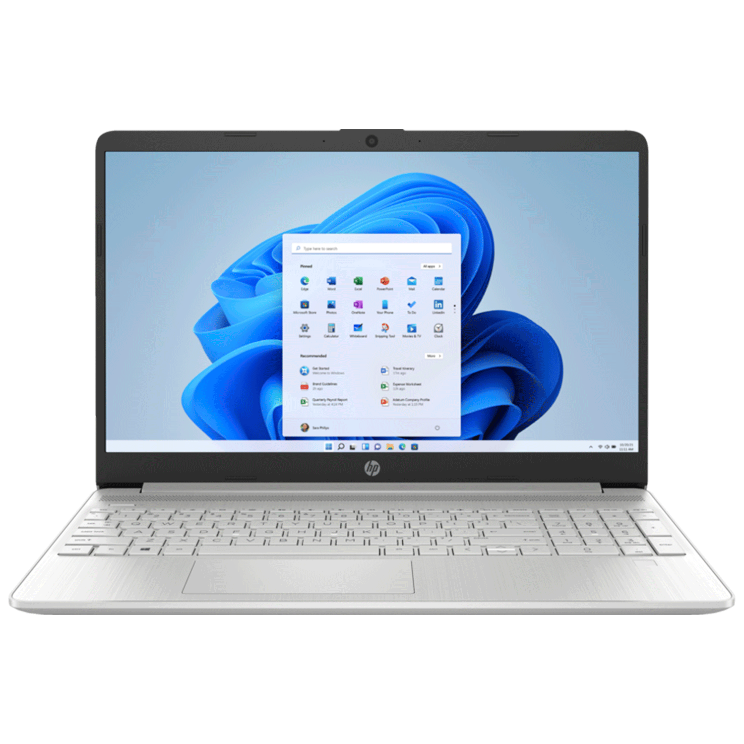 Notebook HP 15-DY2052LA Intel Core i5 1135G7 / 8GB de RAM / 256GB SSD / Tela HD 15.6" - Prata
