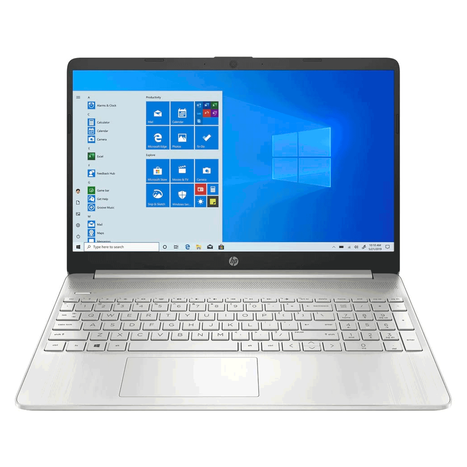 Notebook HP 15-DY5024NR 15.6" Intel Core i5-1235U 256GB SSD 8GB RAM - Prata
