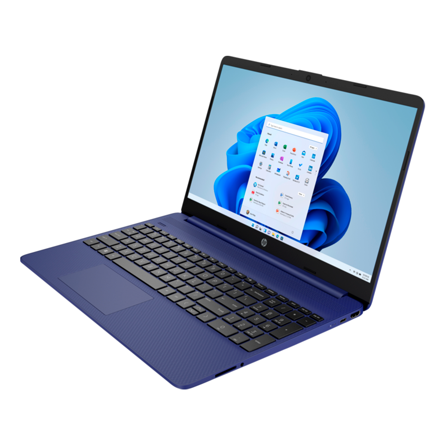 Notebook HP 15-EF1500LA AMD Ryzen 3 3250U / 256GB SSD / 8GB RAM / Tela 15.6" HD - Azul 
