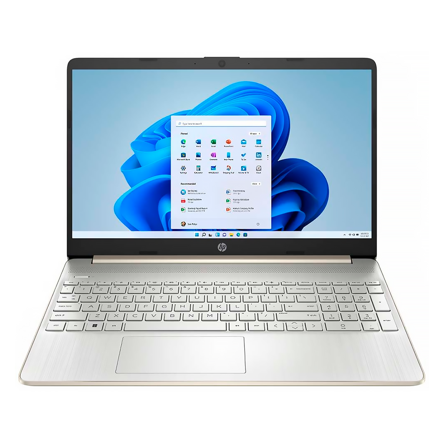 Notebook HP 15-EF2514LA 15.6" Ryzen 7-5700U 512GB SSD 8GB RAM - Dourado
