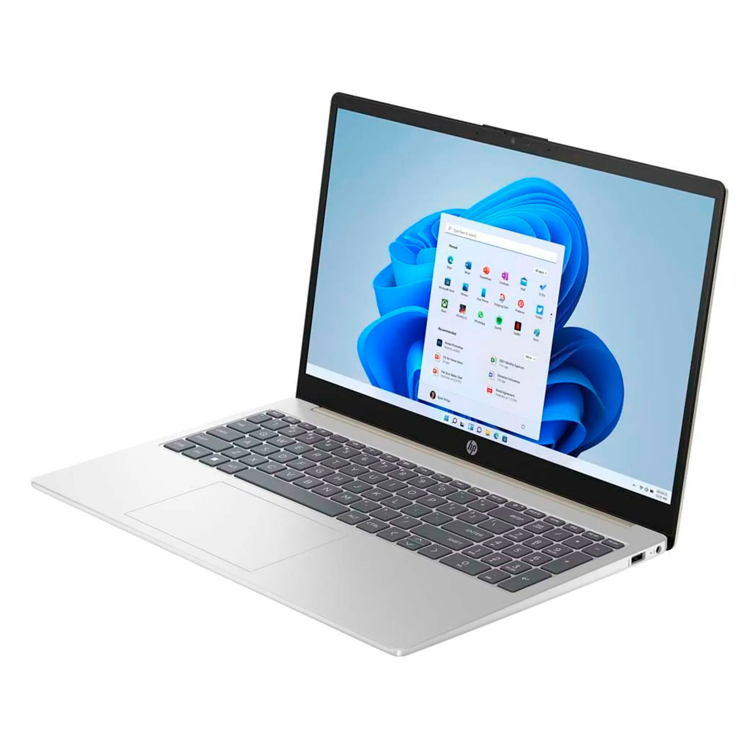 Notebook HP 15-FC0006LA 15.6" AMD Ryzen 3 7320U 256GB SSD 8GB RAM + Mochila - Dourada