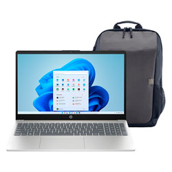 Notebook HP 15-FD0002LA 15.6" Intel Core I3-12305N 256 SSD 8GB RAM - Dourado + Mochila HP