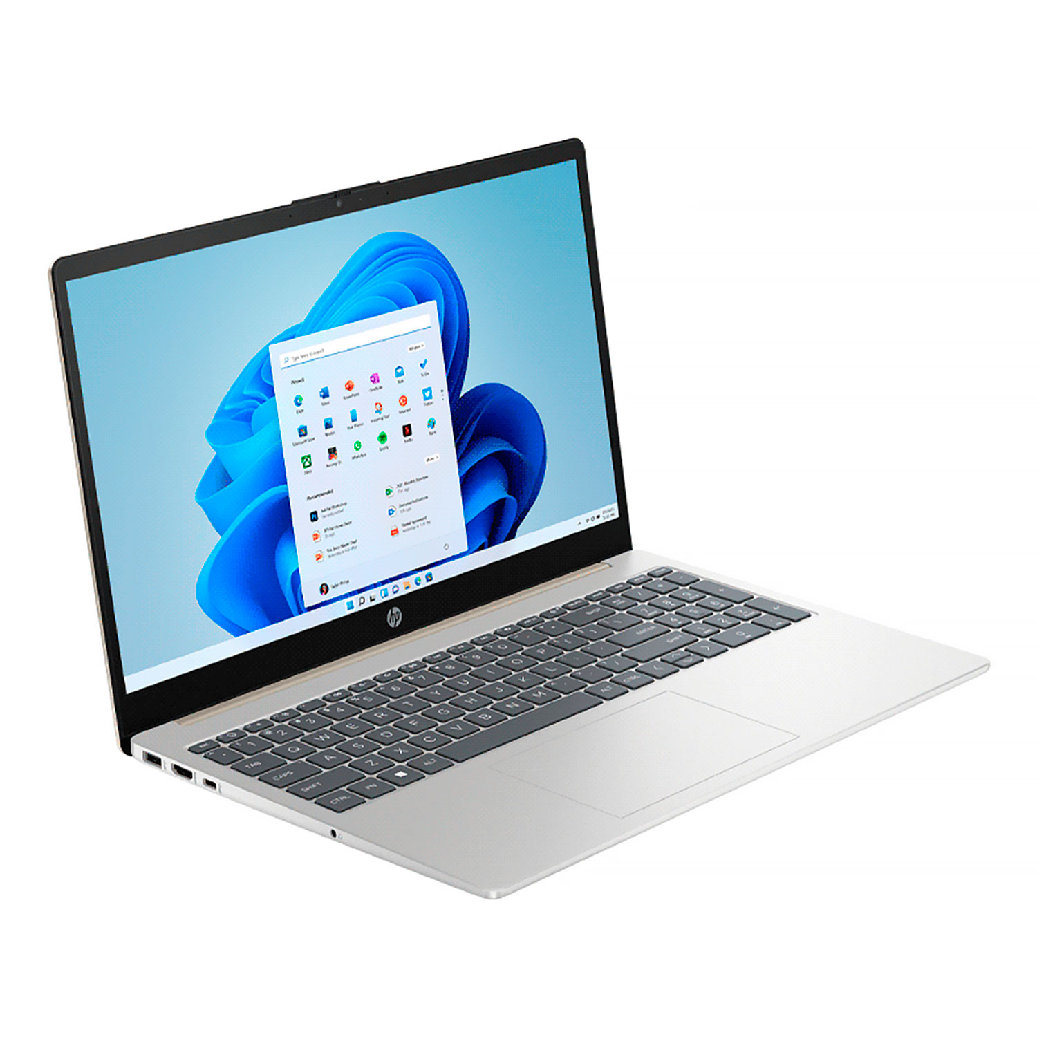 Notebook HP 15-FD0002LA 15.6" Intel Core i3-12305N 256GB SSD 8GB RAM + Mochila HP - Dourado