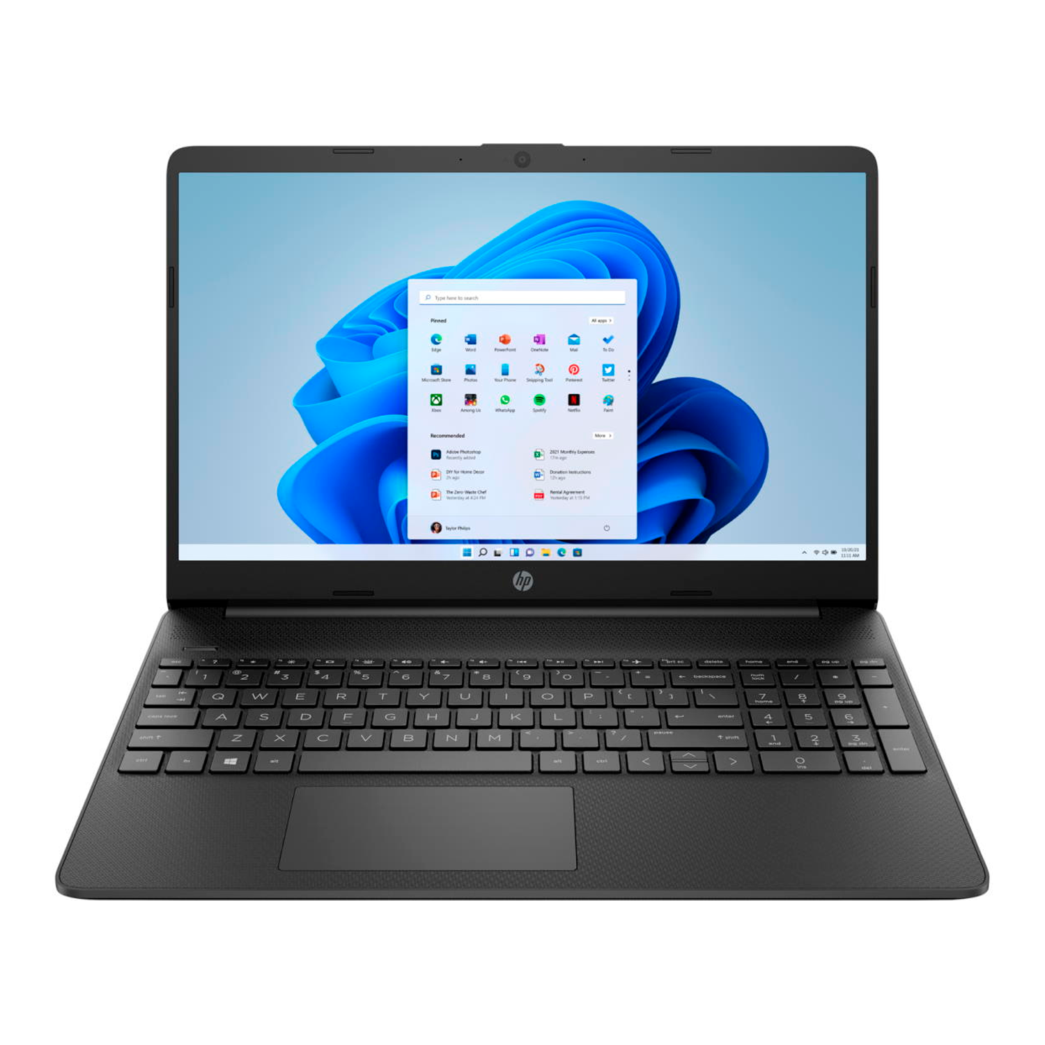 Notebook HP 15Z-EF3000 15.6" Ryzen R5-5625U 256GB SSD / 8GB RAM - Preto