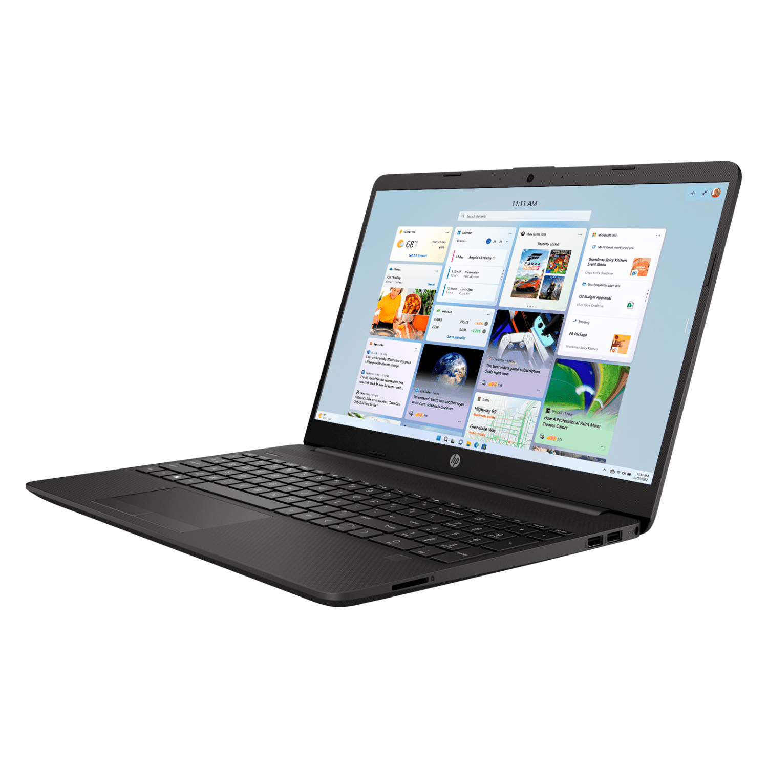 Notebook HP 250 G8 15.6" Intel Core i3-1154G4 256GB SSD 8GB RAM - Preto