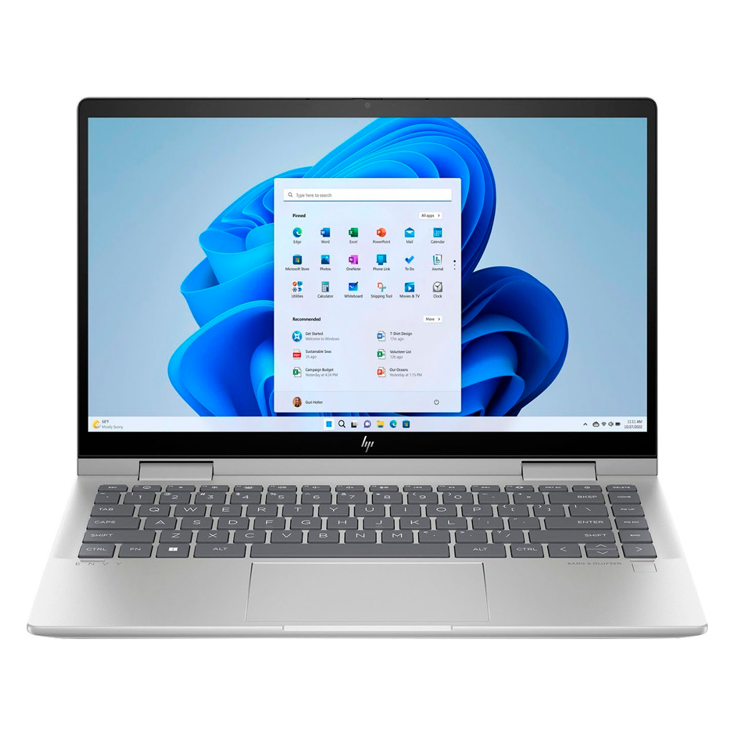 Notebook HP Envy X360 14-ES0013DX 14" Intel Core i5-1335U 512GB SSD 8GB RAM - Prata

