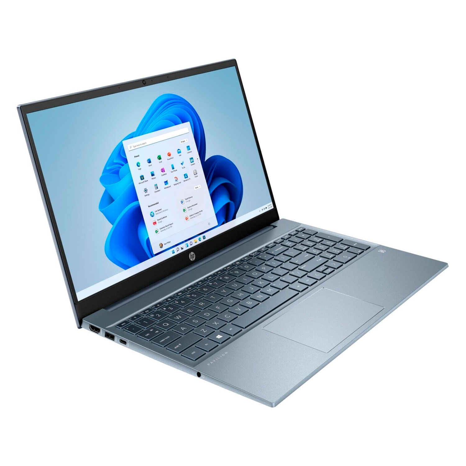 Notebook HP Pavilion 15-EG3045CL 15.6" Intel Core i7-1355U 512GB 16GB RAM NVIDIA GeForce MX550 2GB - Azul