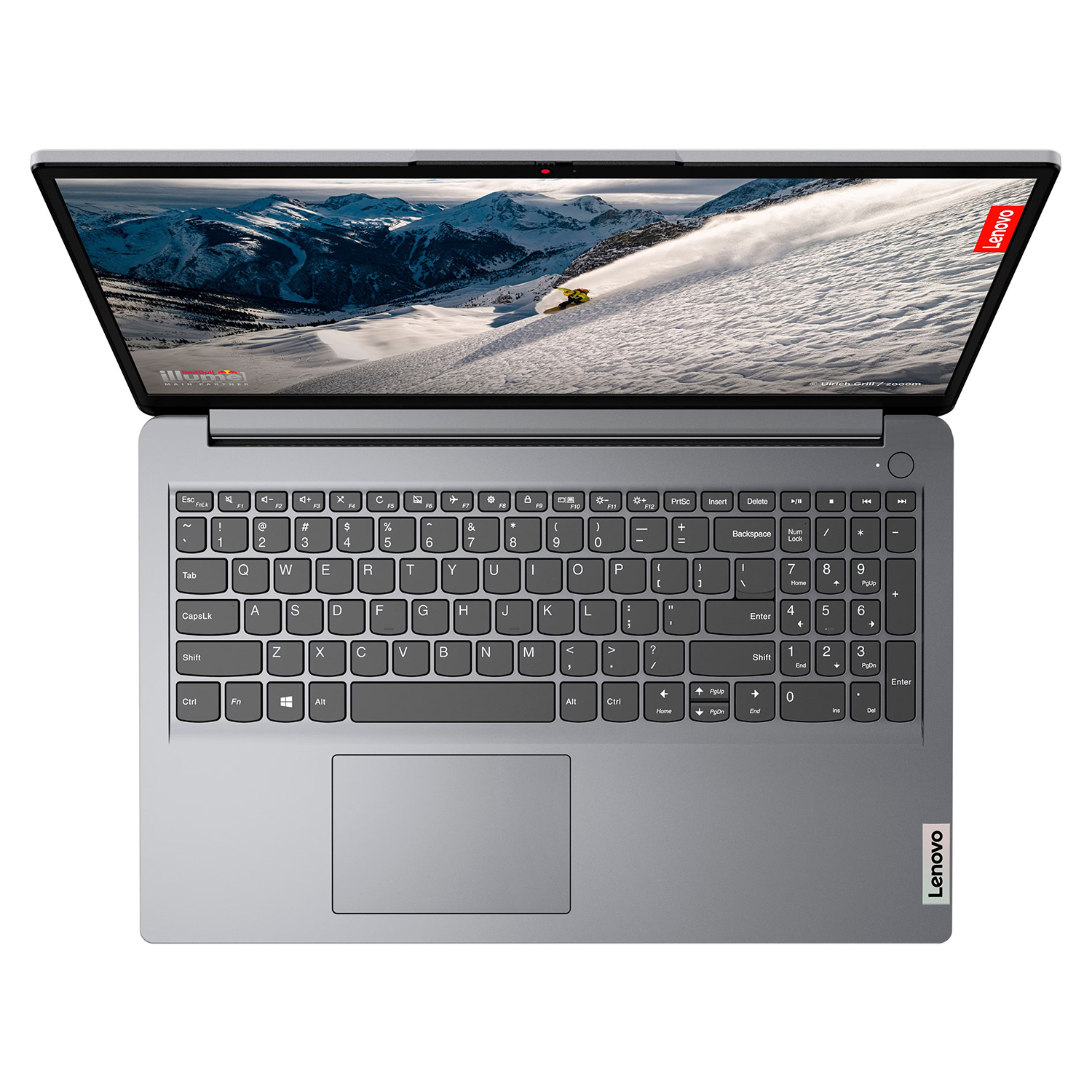 Notebook Lenovo IdeaPad 1 82R4002PUS 15.6" Ryzen 7-5700U 512GB SSD 12GB RAM - Cinza