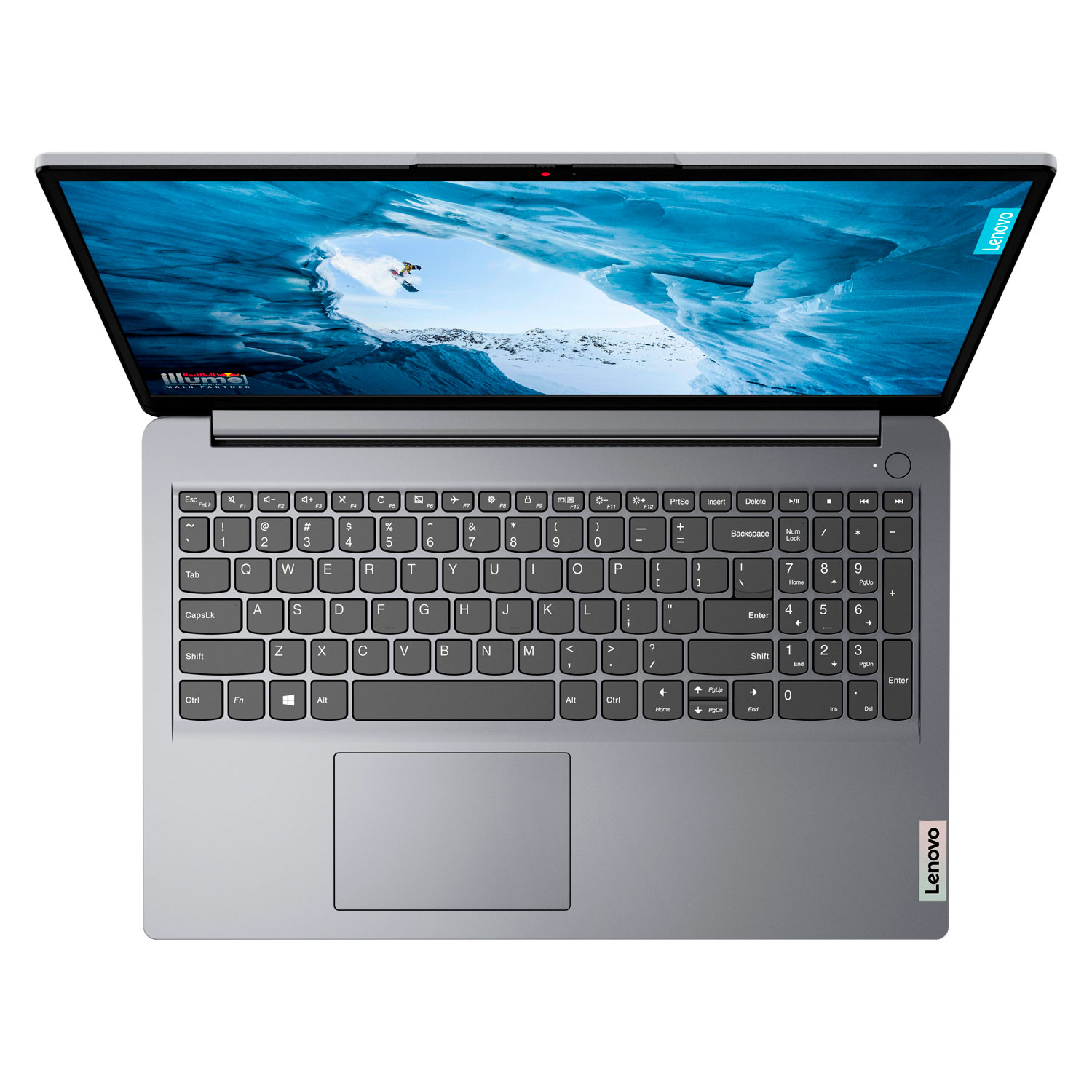 Notebook Lenovo IdeaPad 1 82R400DTUS 15.6" AMD Ryzen 7 5700U 512GB SSD 16GB RAM - Cinza