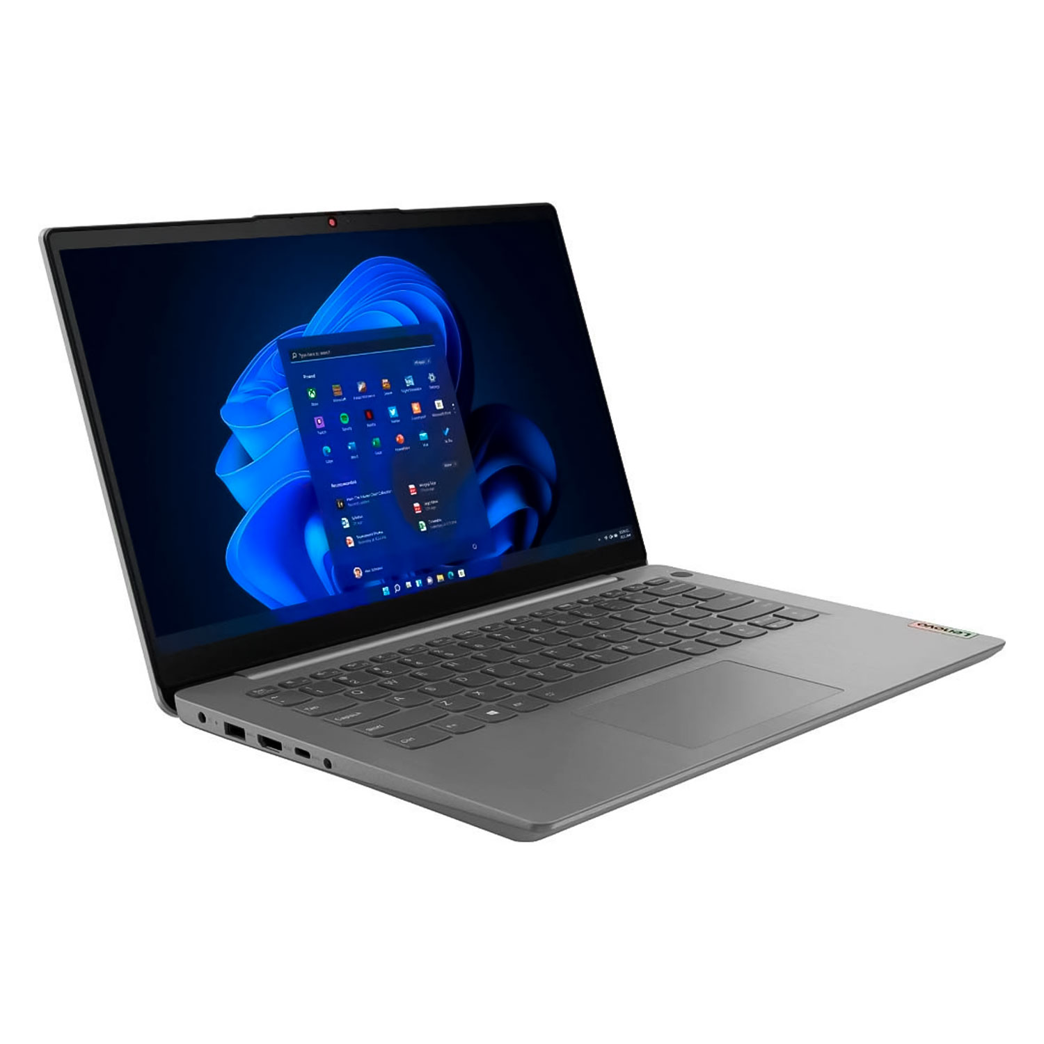 Notebook Lenovo IdeaPad 3 82H701QNUS 14" Intel Core i5-1155G7 512GB SSD 8GB RAM - Cinza