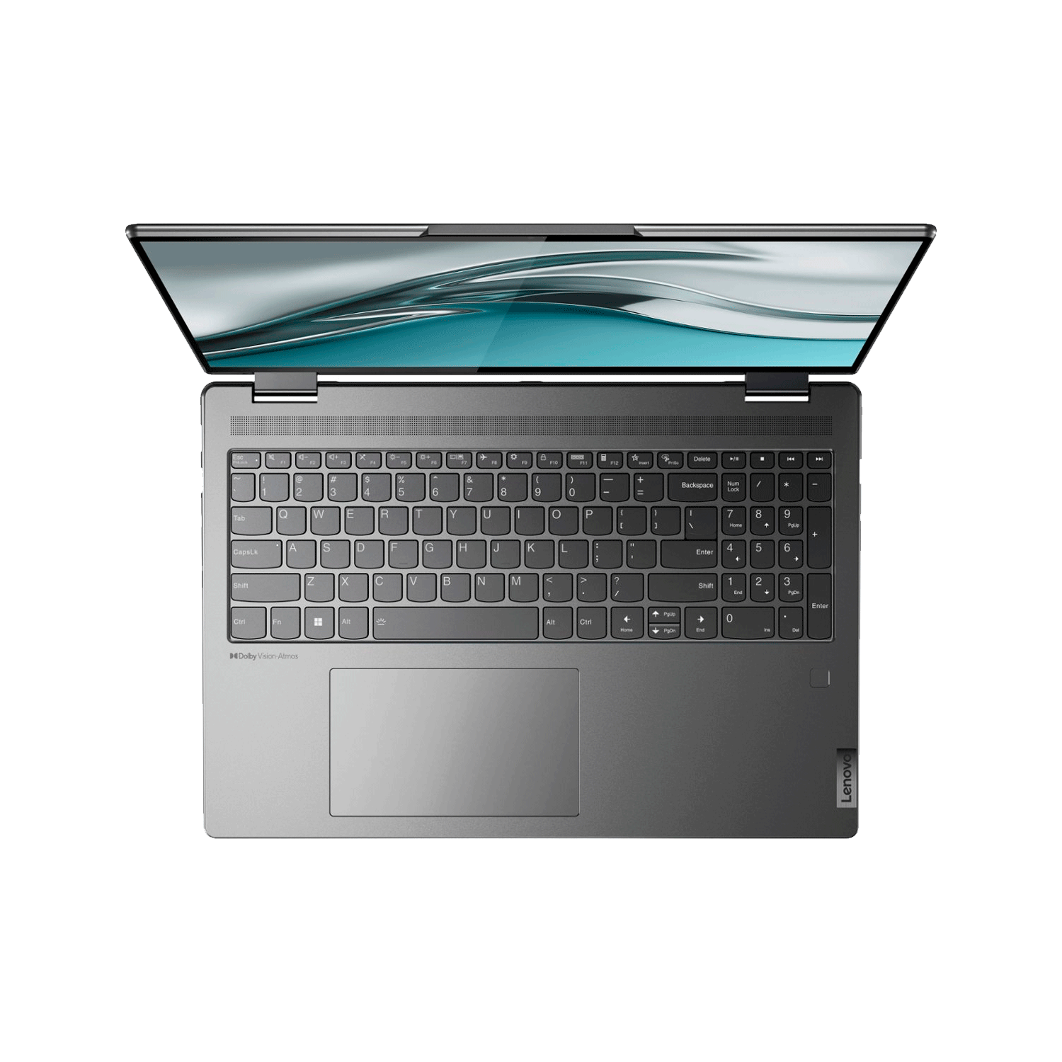 Notebook Lenovo Yoga 7i 82QG0001US 2 em 1 I5-1240P 8GB / 256GB SSD / Tela 16" IPS FHD / Windows 11 - Cinza