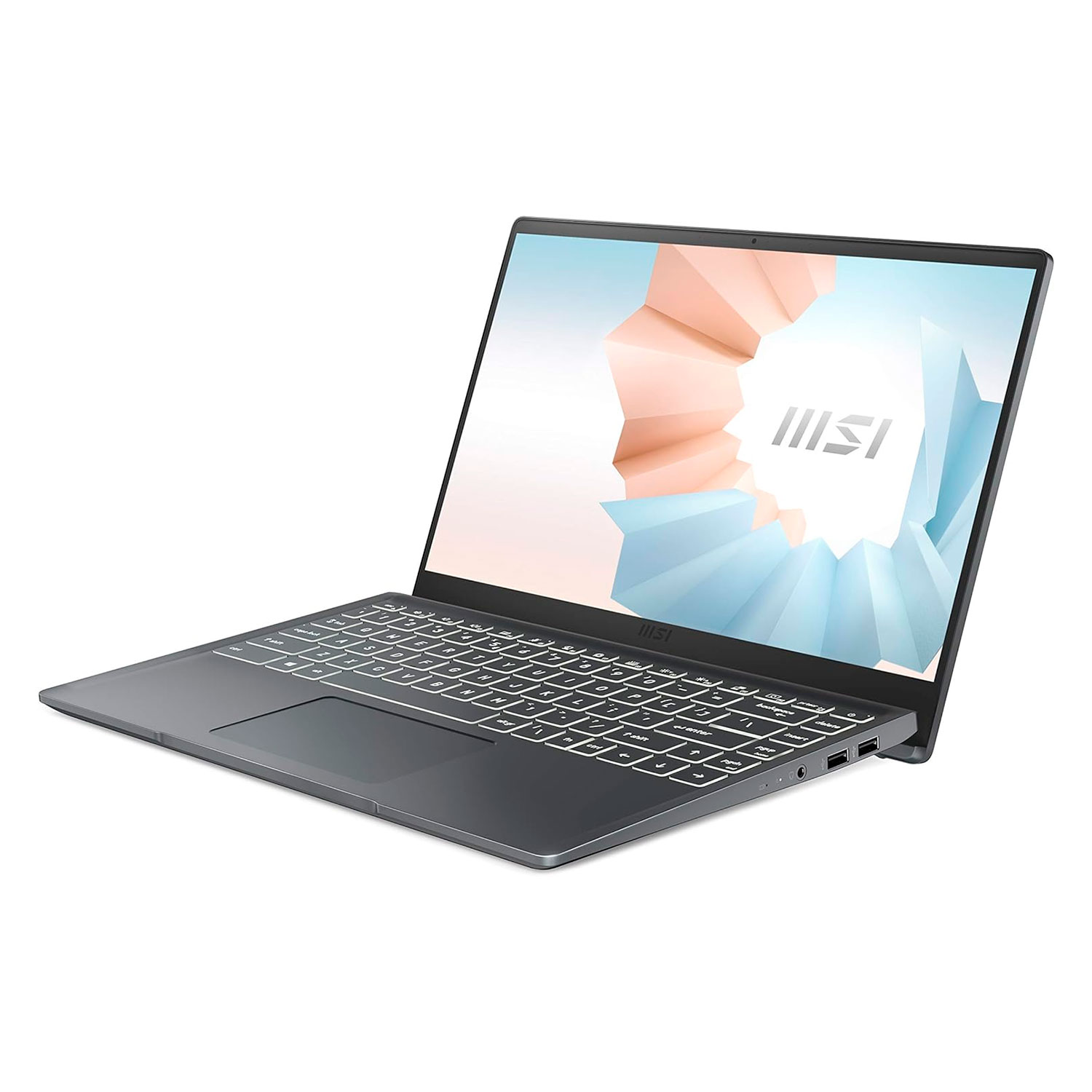 Notebook MSI Modern 14 Rugged 14" Intel Core i5-1155G7 512GB SSD 8GB RAM - Cinza