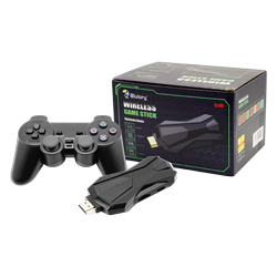 Console Blulory Game Stick D10 Linux HD 10000 Jogos / 2 Controles