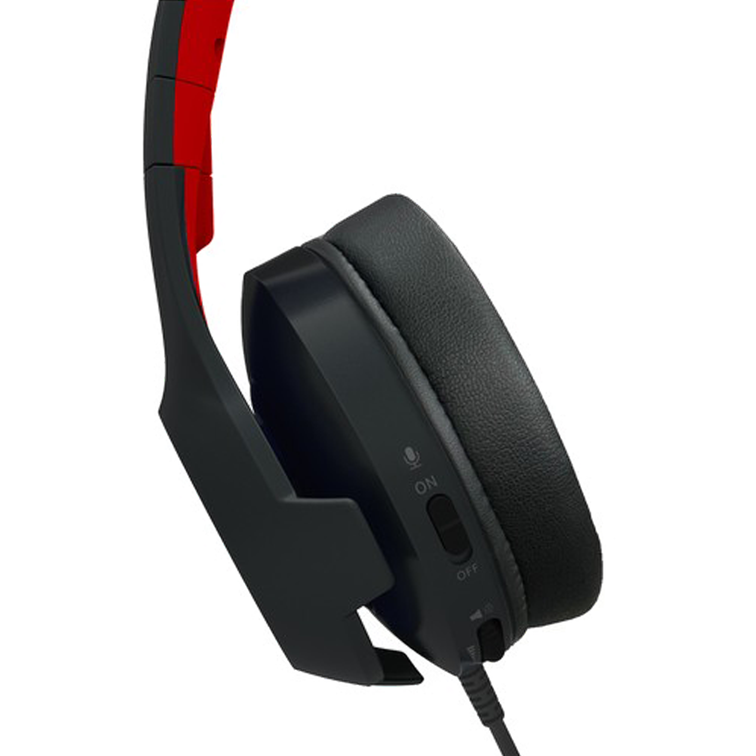 Headset Gamer Hori Pro para Nintendo Switch - Preto / Vermelho (NSW-200U)
