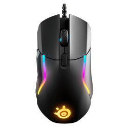 Mouse Gamer Steelseries Rival 5 Wired / 18000 DPI - Preto (62551)