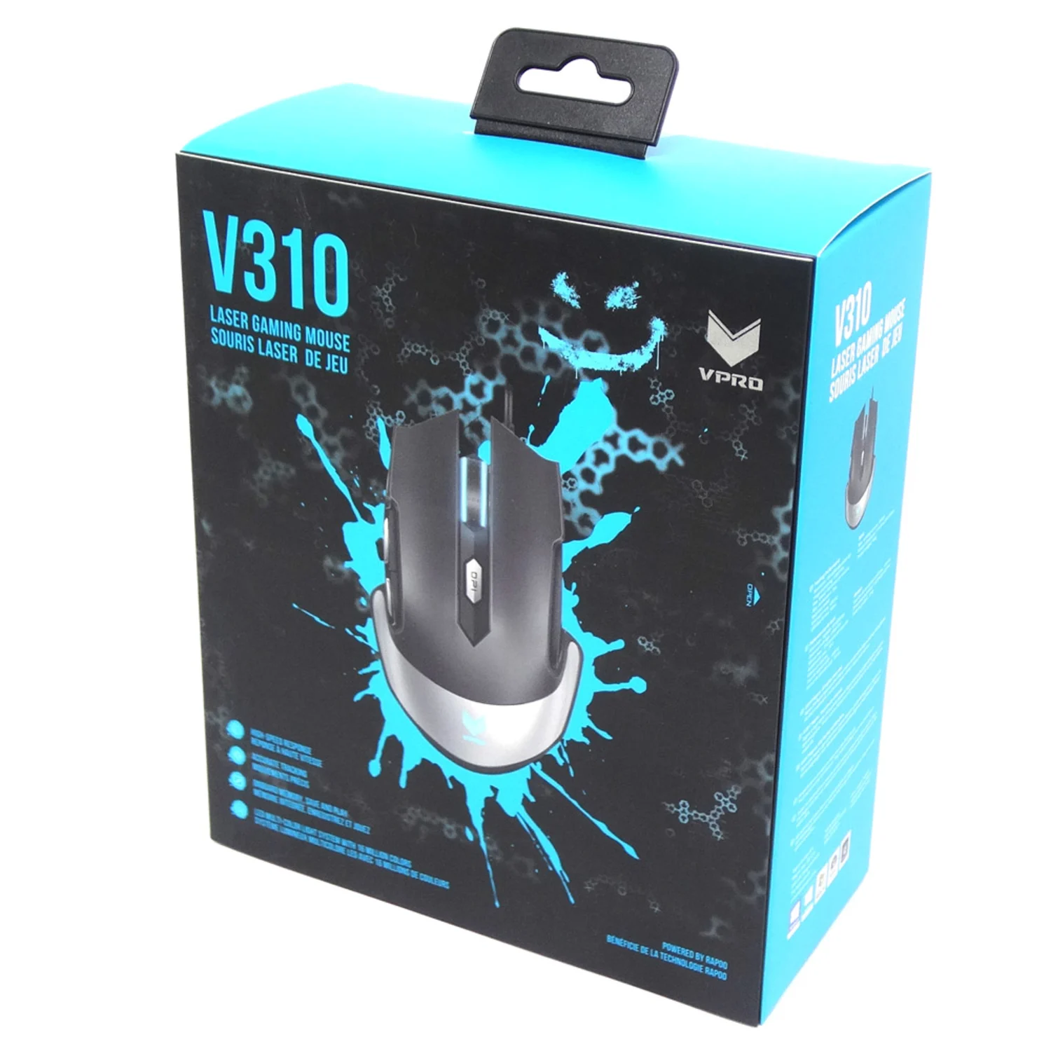 Mouse Rapoo Vpro V310 Gaming - Preto