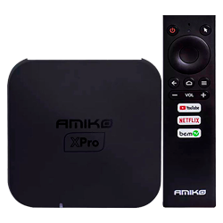 Receptor Amiko XPRO 2GB RAM / 16GB / Android / WIFI / IPTV