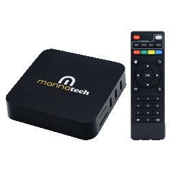 Receptor TV BOX Manna Tech WIFI / 5G / 8K / 32GB RAM / 256GB / Android 11.1 - Preto