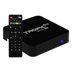Receptor TV Box Tropic XPRO+ 8K 32GB RAM / 256GB / Wifi -5G / Android 12.1 - Preto