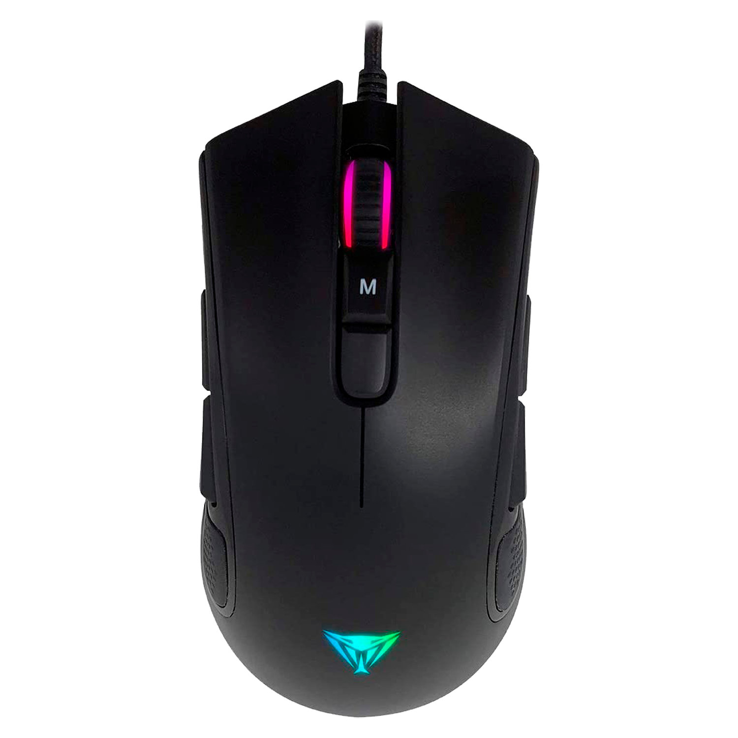 Mouse Gamer Patriot Viper V550 / Óptico / RGB / Ambidestro/ 5000 / 10000DPI - Preto