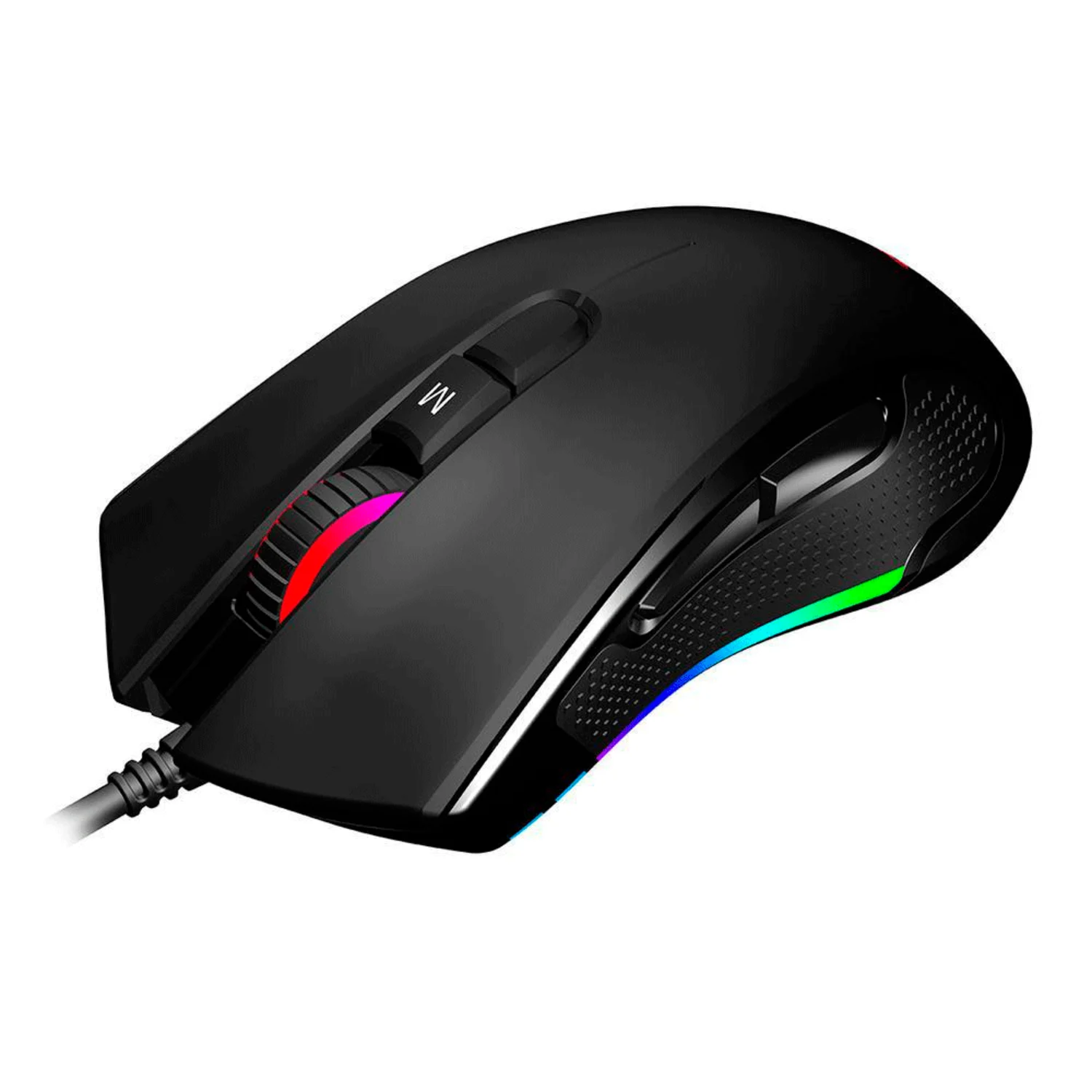 Mouse Gamer Patriot Viper V550 / Óptico / RGB / Ambidestro/ 5000 / 10000DPI - Preto