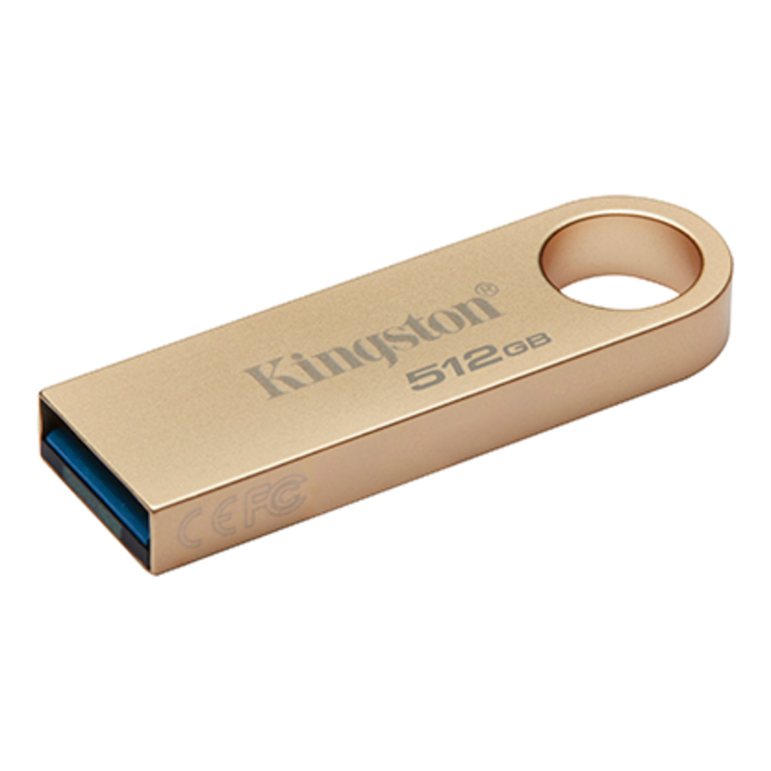 Pendrive Kingston 512GB DataTraveler DTSE9 G3 DTSE9G3/512GB USB 3.2 - Dourado