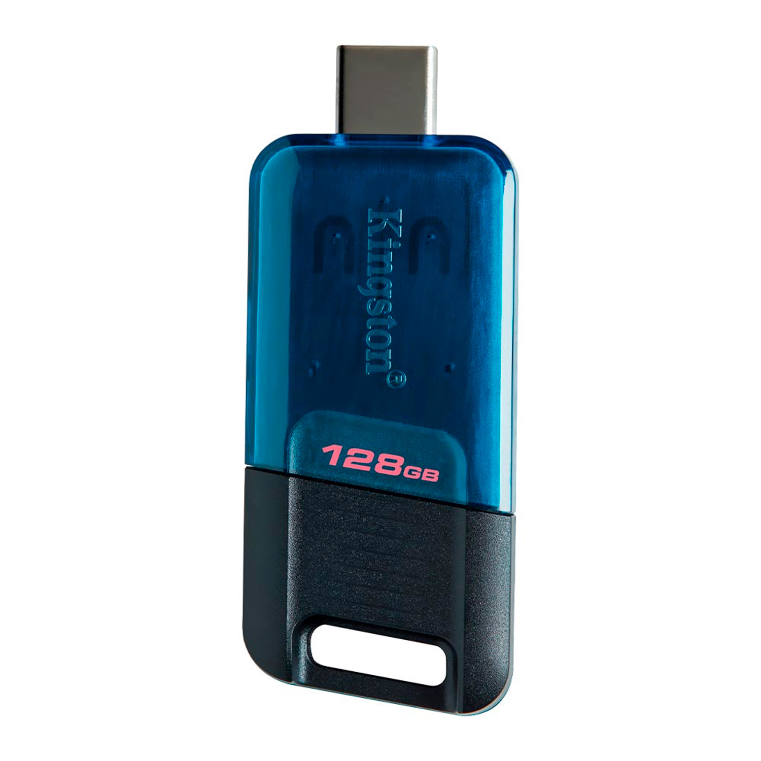 Pendrive Kingston DataTraveler 80 128GB USB-C/USB 3.2 - Preto DT80/128GB