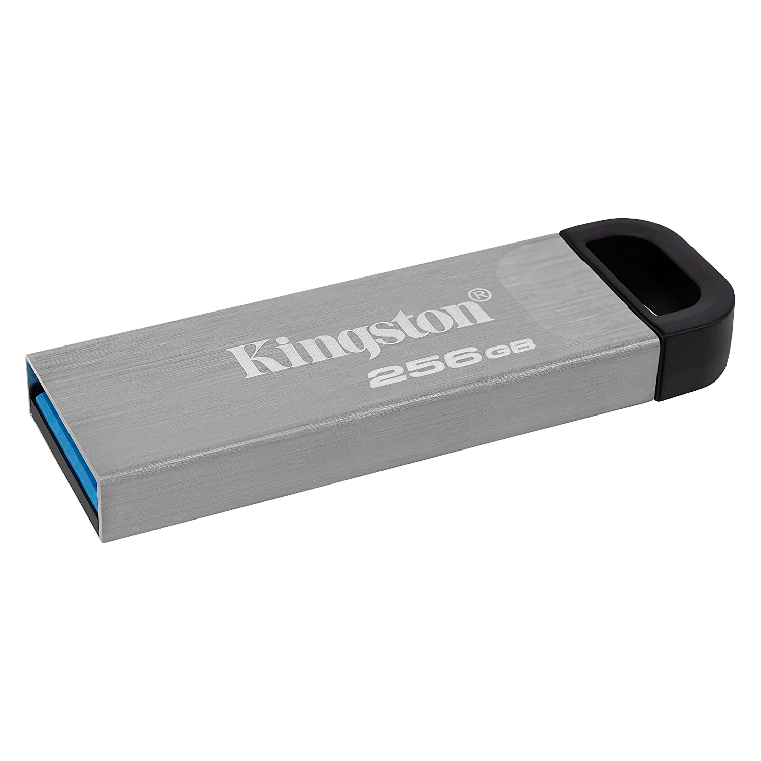 Pendrive Kingston DaTatraveler Kyson 256GB USB 3.2 - Prata (DTKN/256GB)