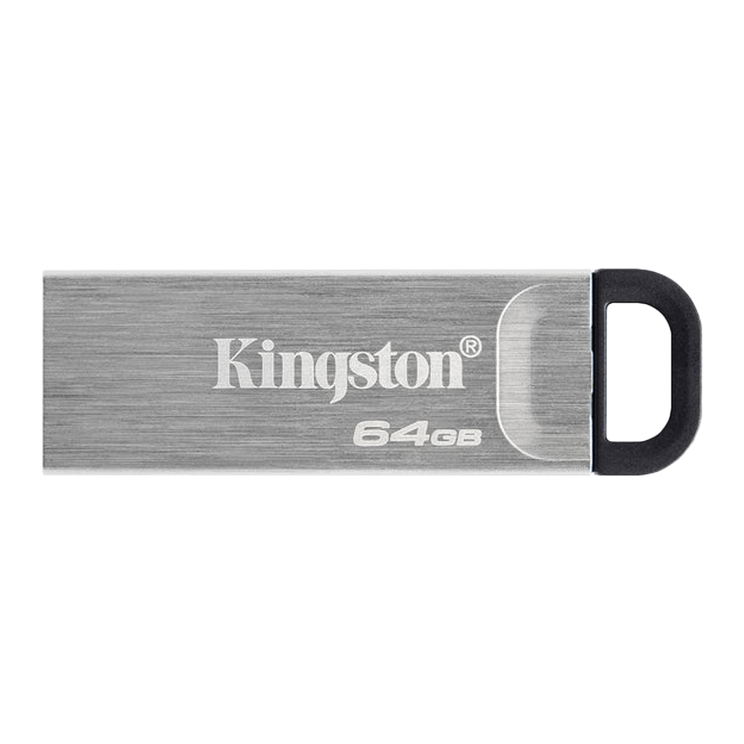 Pendrive Kingston DataTraveler Kyson 64GB USB 3.2 - Prata DTKN/64GB