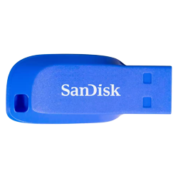 Pendrive Sandisk Z50C Cruzer Blade 16GB / USB 2.0 - Azul (SDCZ50C-016G-B35BE)