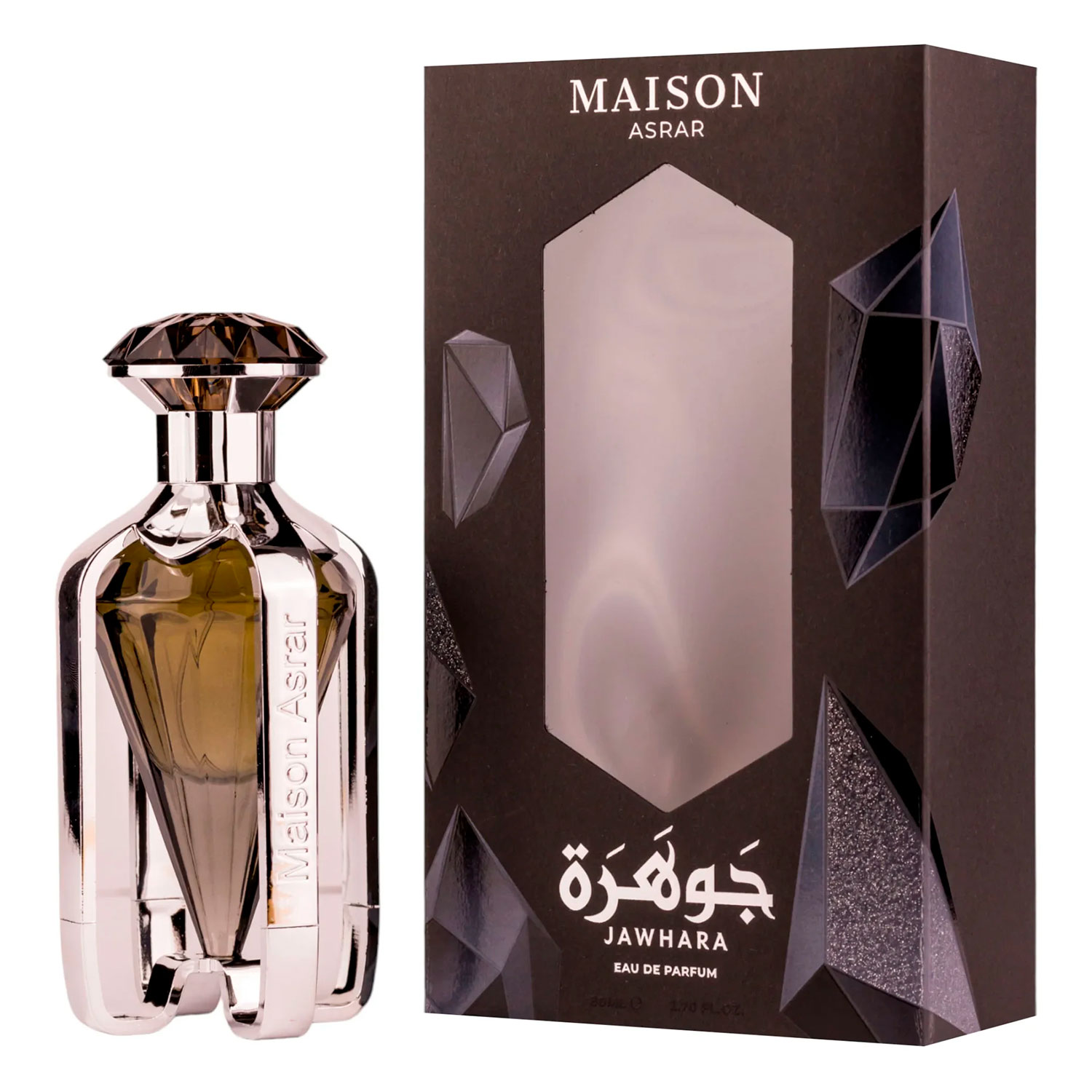 Perfume Maison Asrar Jawhara Eau de Parfum Masculino 80ml
