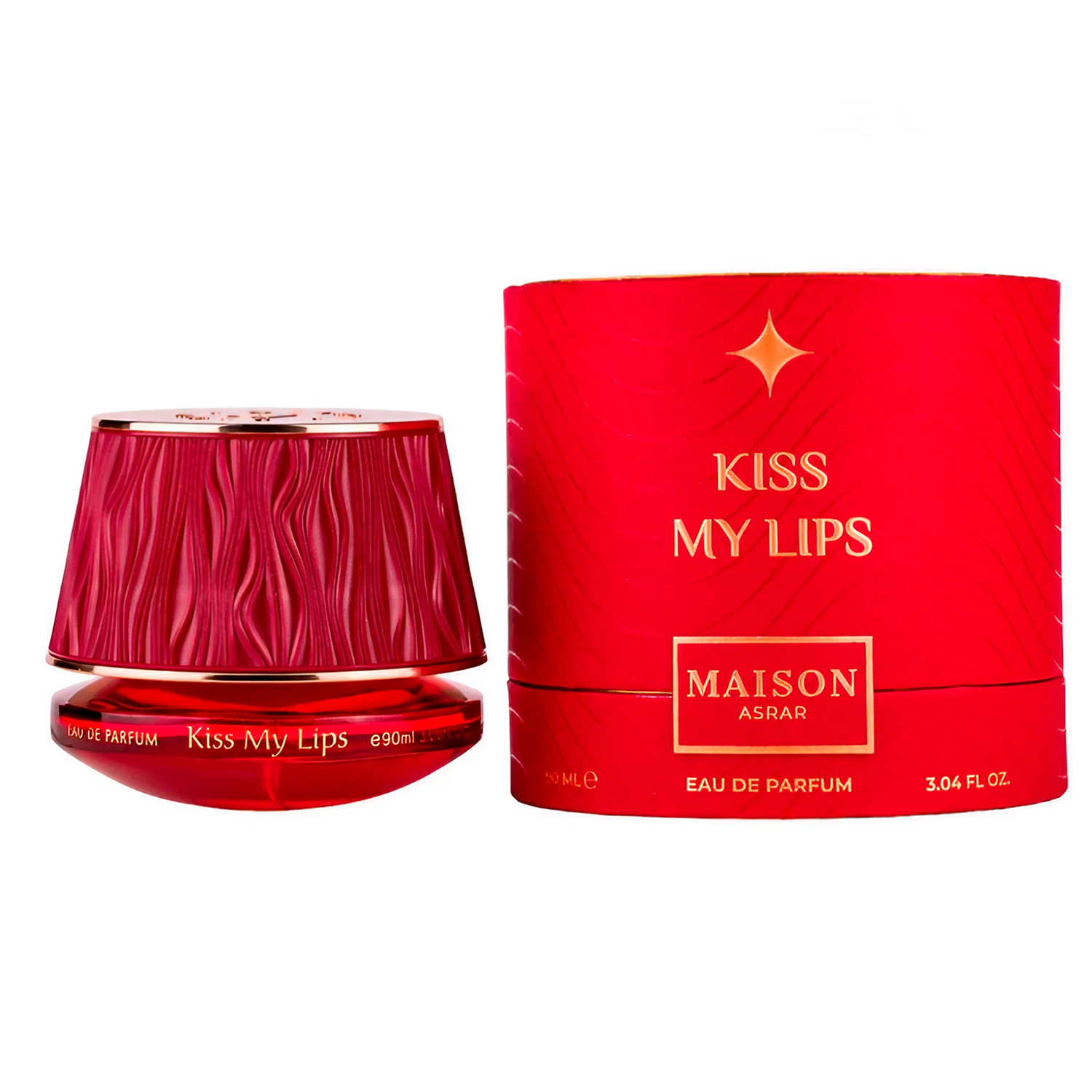Perfume Maison Asrar Kiss My Lips Eau de Parfum Feminino 90ml