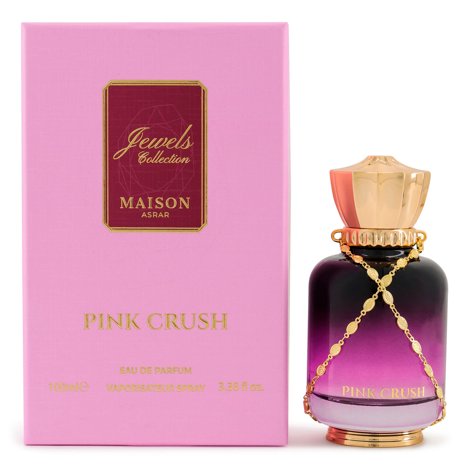 Perfume Maison Asrar Pink Crush Eau de Parfum Feminino 100ml