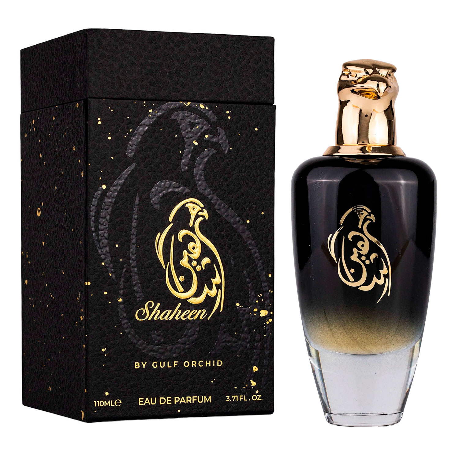 Perfume Maison Asrar Shaheen Black Eau de Parfum Masculino 110ml