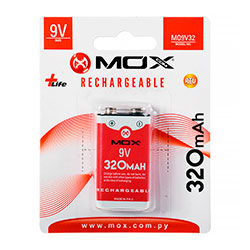 Bateria Mox 9V / 320mAh / REC