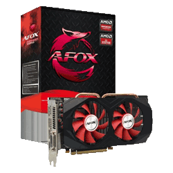 Placa de Vídeo Afox AMD Radeon RX 580 8GB / GDDR5 - AFRX580-8192D5H3-V2
