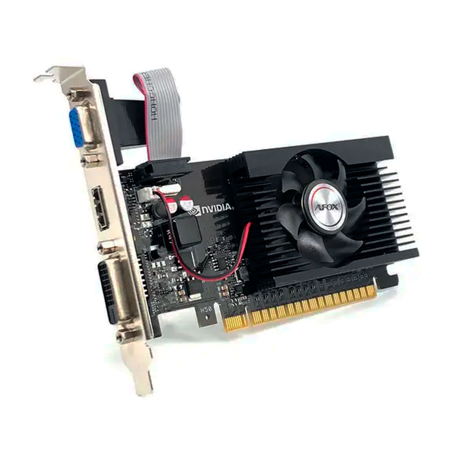 Placa de Vídeo Afox GT-710 NVIDIA GeForce GT 710 2GB DDR3 - AF710-2048D3L5-V3