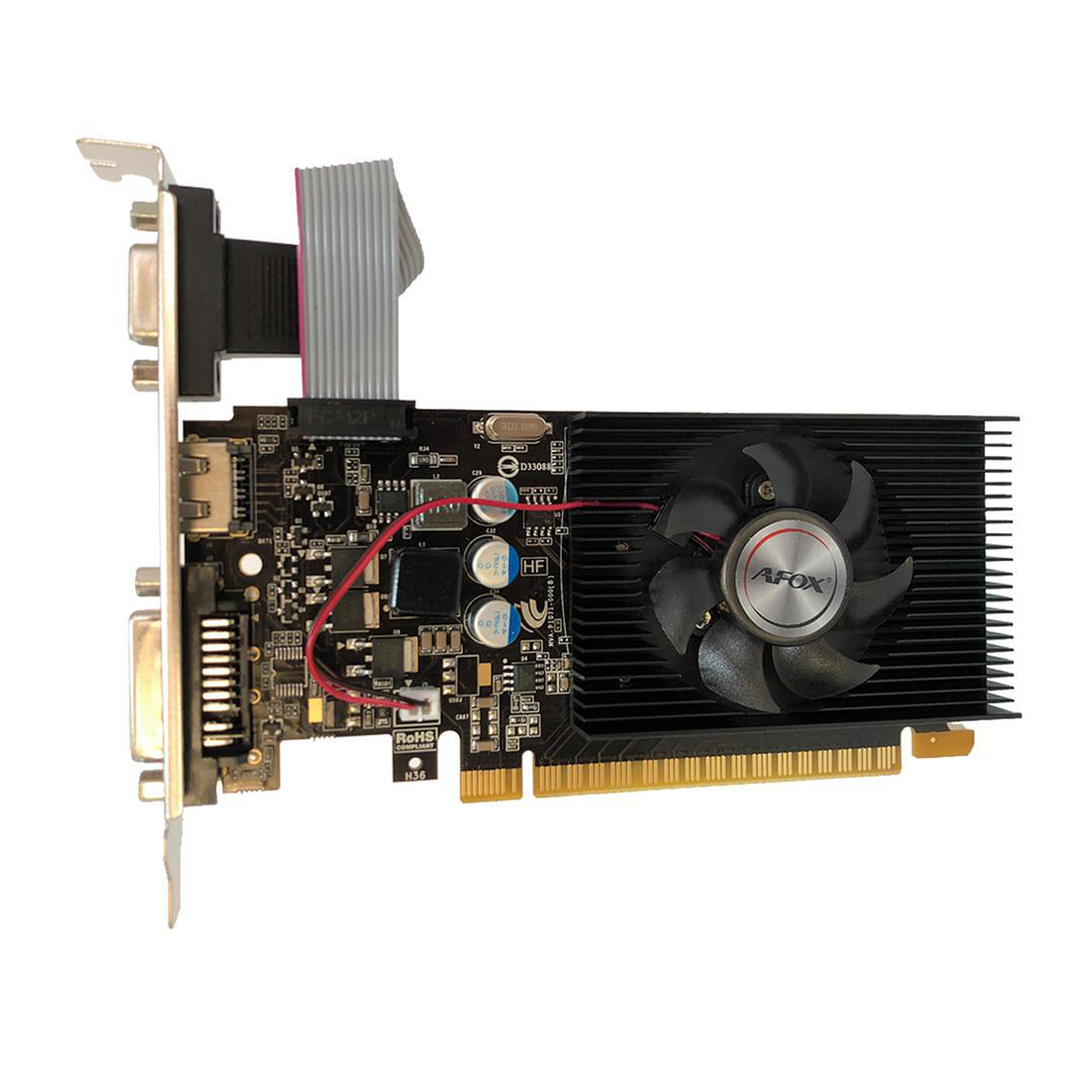 Placa de Vídeo Afox NVIDIA GeForce GT-220 1GB DDR3 - AF220-1024D3L2