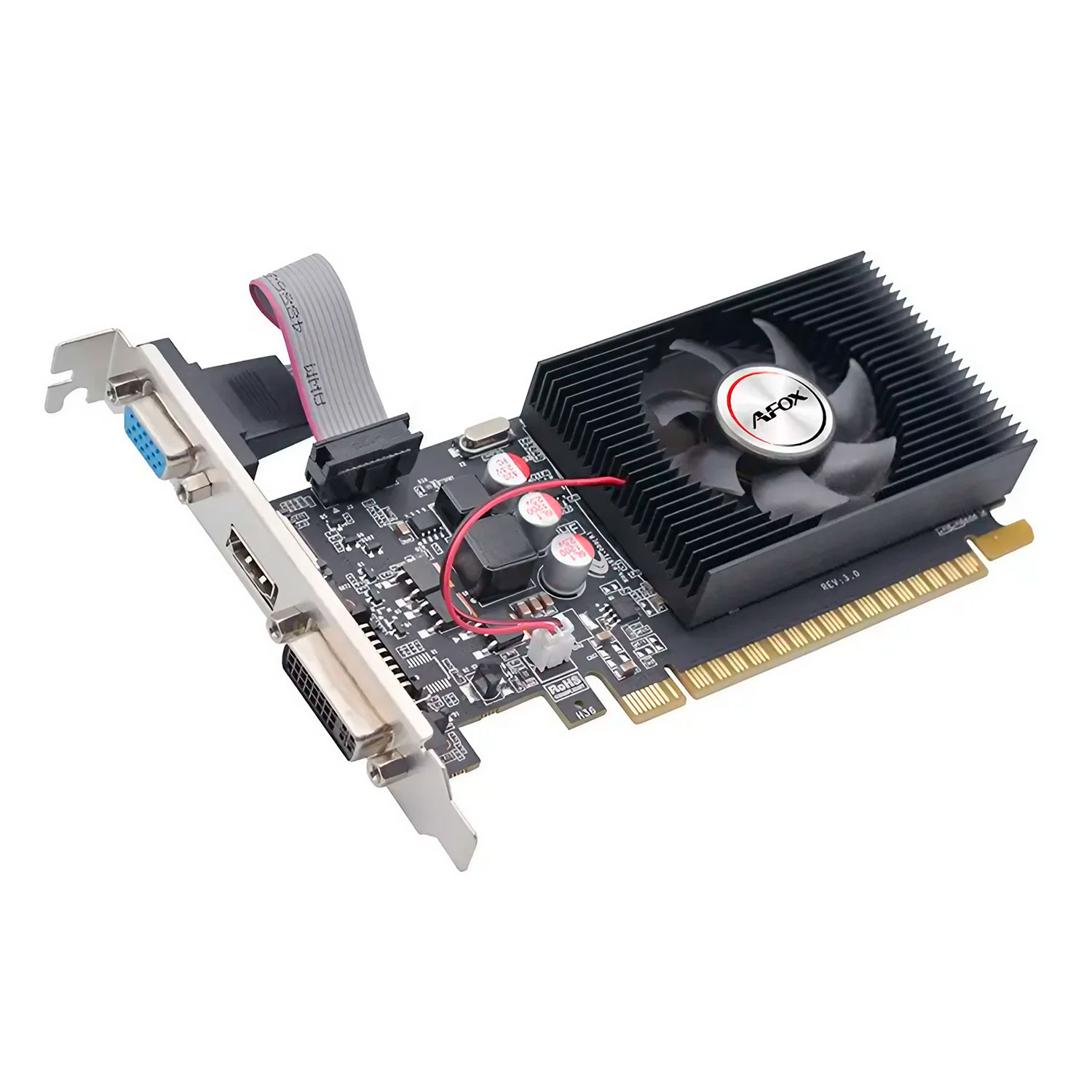 Placa de Vídeo Afox NVIDIA GeForce GT 420 4GB DDR3 - AF420-4096D3L2