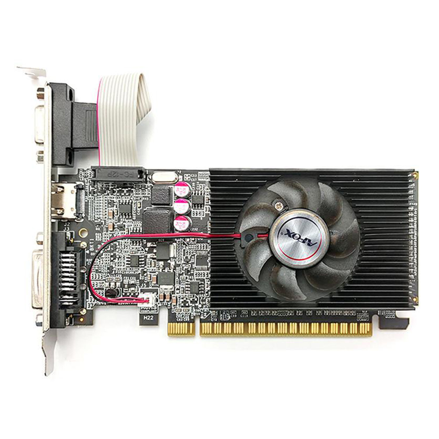 Placa de Vídeo Afox NVIDIA GeForce GT-610 2GB DDR3 - AF610-2048D3L7