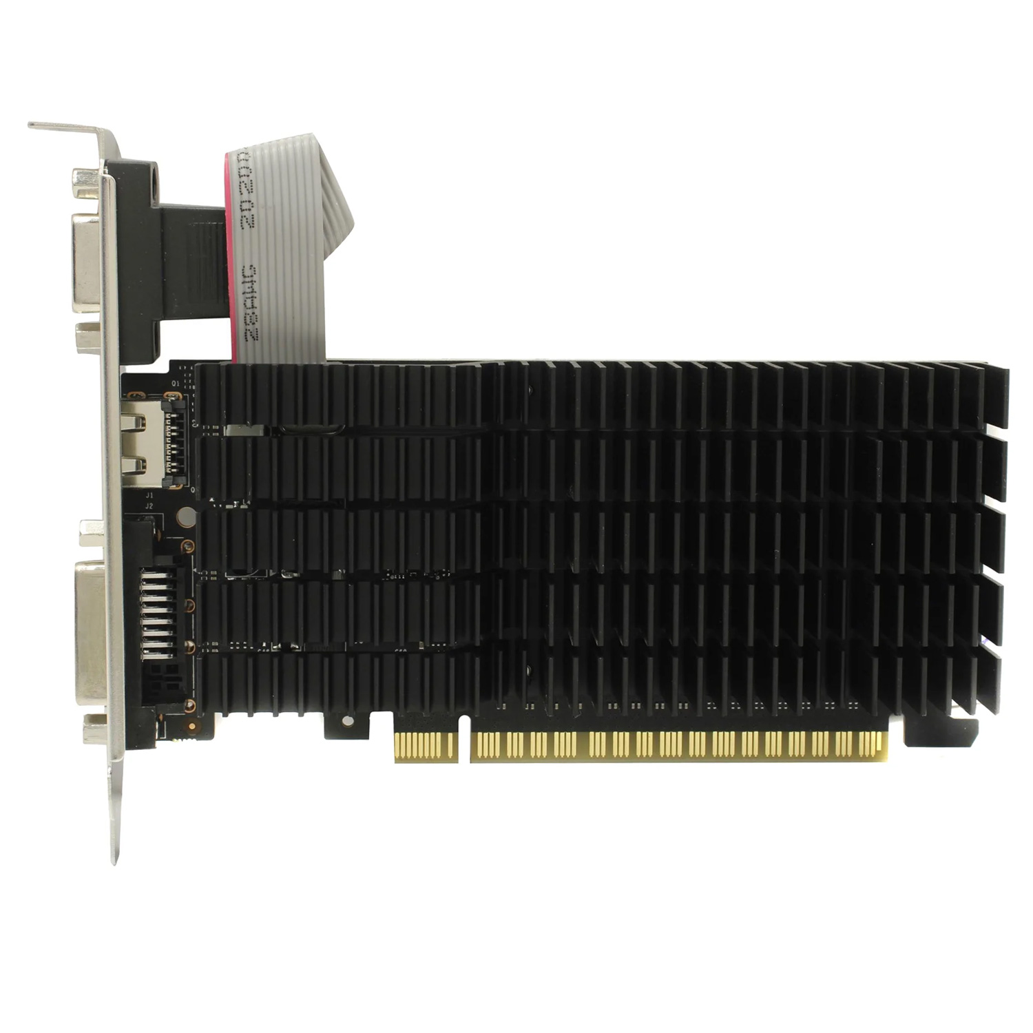 Placa de Vídeo Afox NVIDIA GeForce GT-710 1GB DDR3 - AF710-1024D3L5