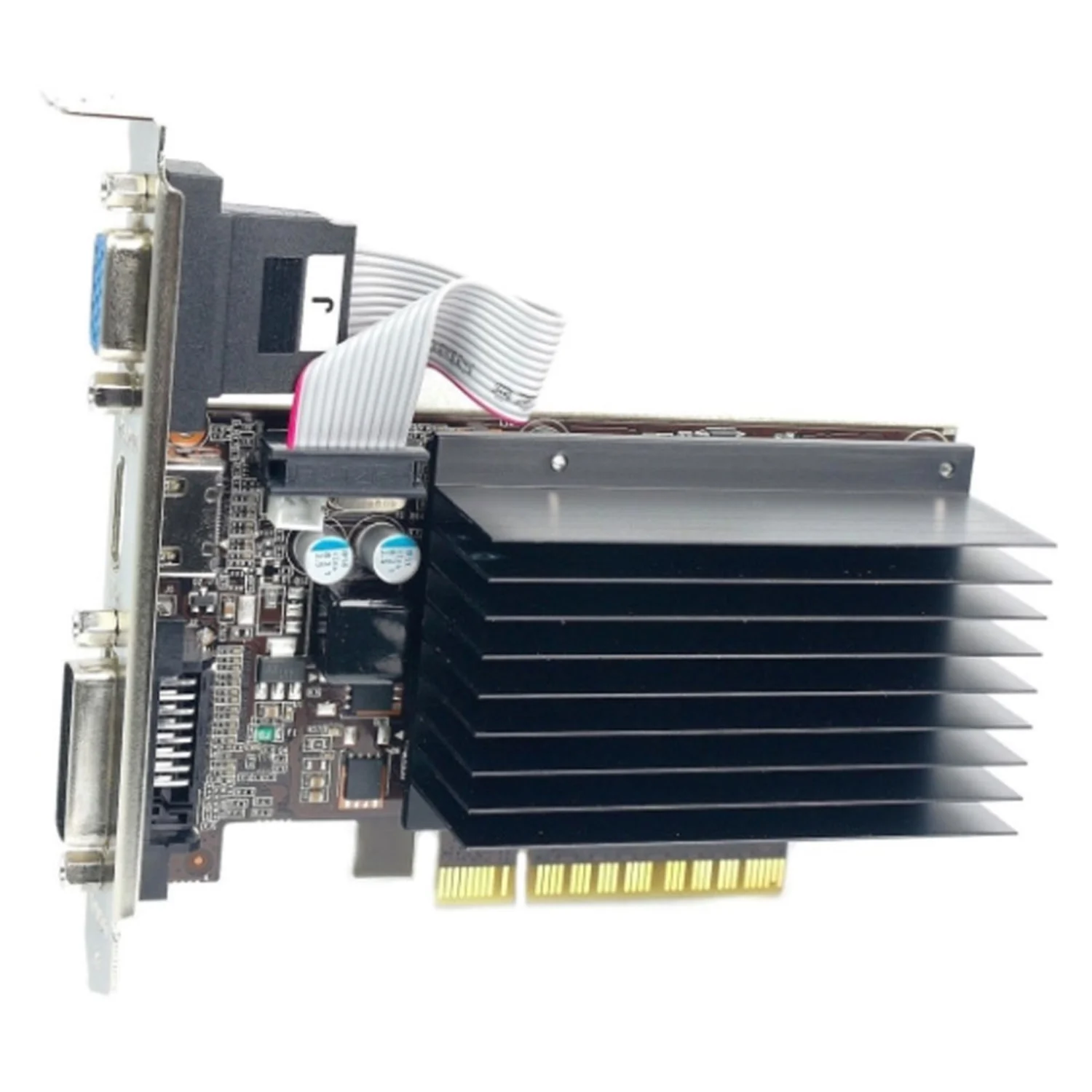 Placa de Vídeo Afox NVIDIA GeForce GT-730 1GB DDR3 - AF730-1024D3L7-V1